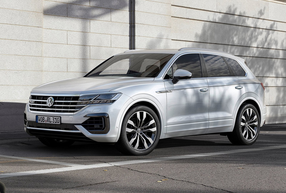 Ngoại thất Volkswagen Touareg 2019 cực kỳ bắt mắt