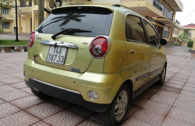 Xe Daewoo Matiz 2009, màu vàng, xe nhập, số tự động giá cạnh tranh