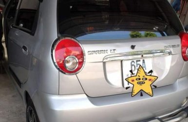 Bán Chevrolet Spark đời 2008, màu bạc, giá chỉ 140 triệu