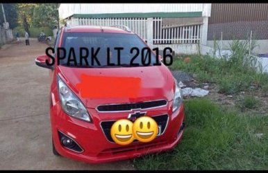 Bán Chevrolet Spark sản xuất năm 2016, màu đỏ, giá 280tr