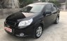 Bán xe Chevrolet Aveo 1.5 AT 2016, màu đen, giá 355tr