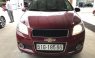 Bán Chevrolet Aveo LT 1.4MT màu đỏ, số sàn, sản xuất 2018, biển Sài Gòn