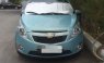 Bán Chevrolet Spark 1.2 LT đời 2012, màu xanh lam, xe nhập 