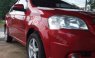 Cần bán xe Chevrolet Aveo năm sản xuất 2013, màu đỏ