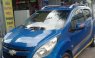 Xe Chevrolet Spark 1.2 LT năm sản xuất 2012, màu xanh lam xe gia đình, giá chỉ 160 triệu