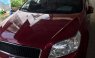Bán Chevrolet Aveo LT 1.4 MT 2018, màu đỏ 